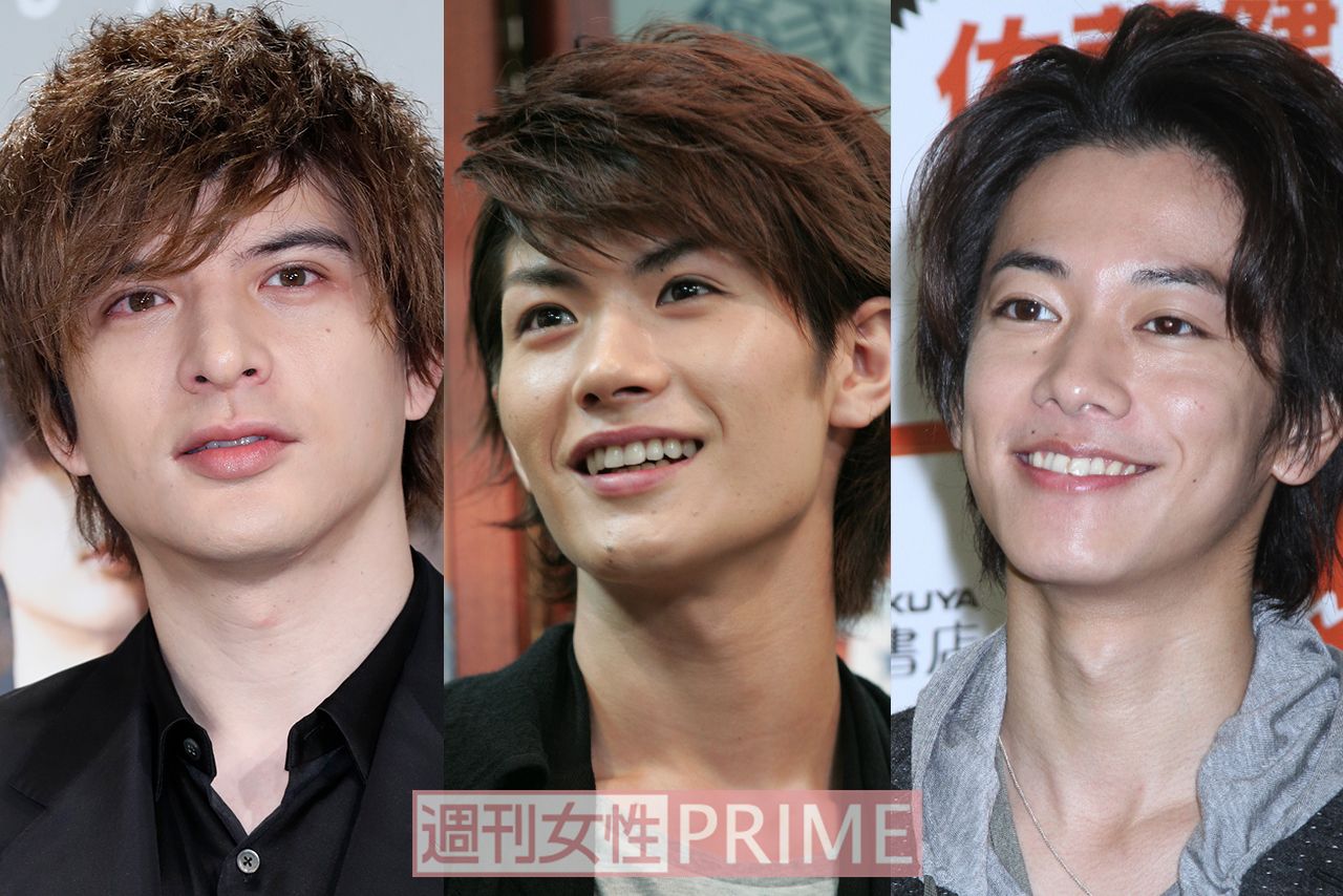 （左から）城田優、三浦春馬さん、佐藤健