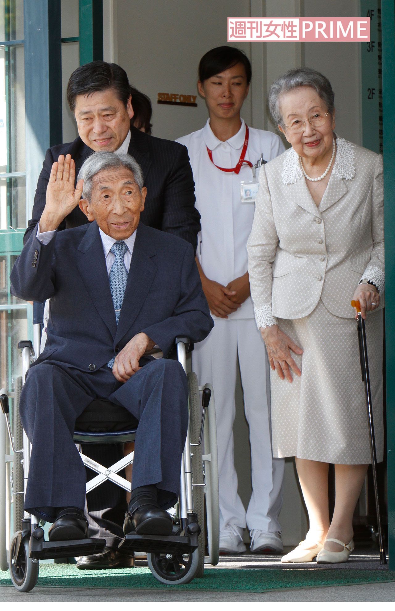 彬子さまの祖父にあたる三笠宮さま