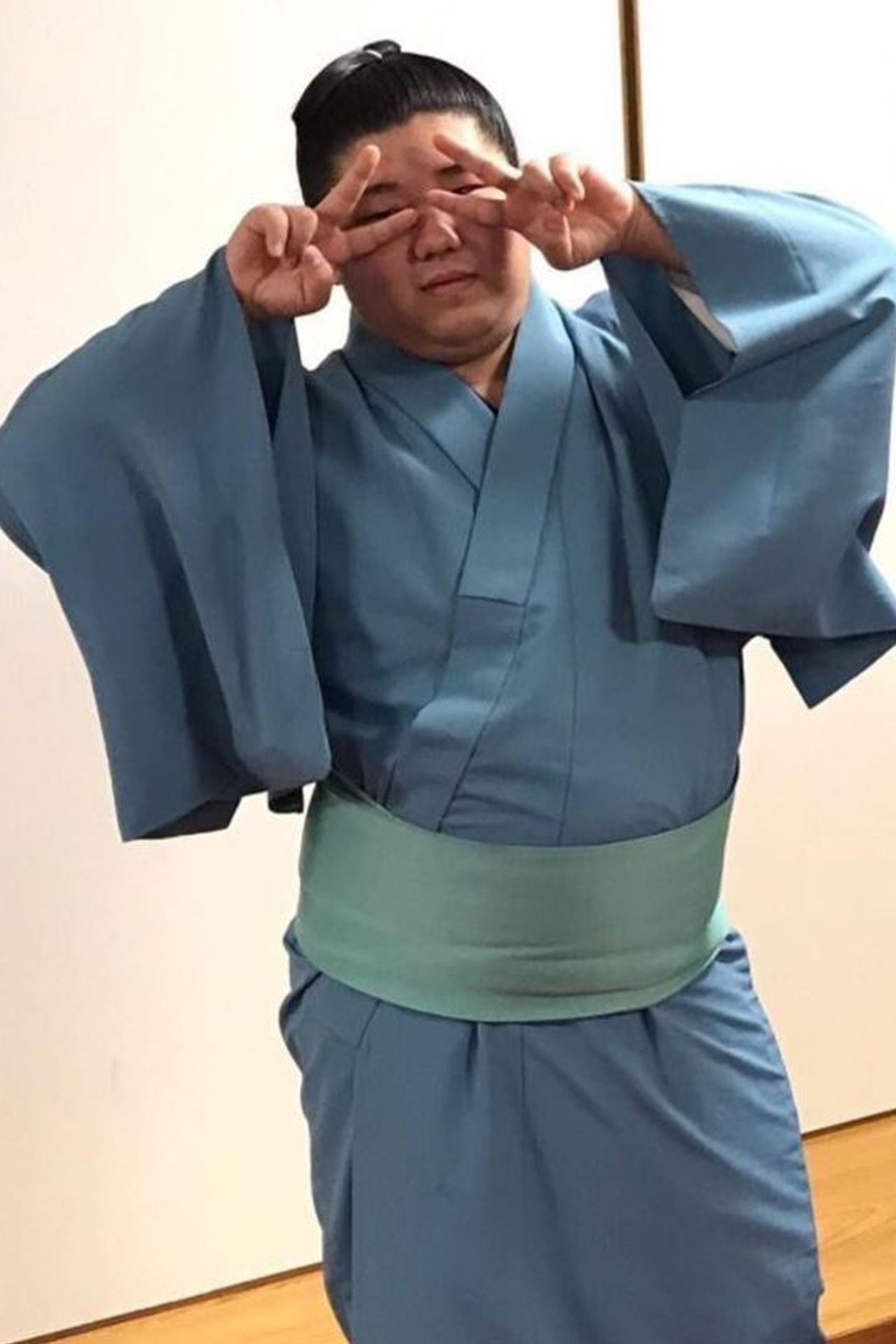 三浦公大容疑者（相撲部屋インスタグラム）