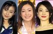 菅野美穂(写真左から 1996年・18歳、2011年・34歳、2019年・42歳)