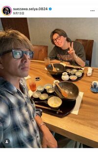 木村拓哉との念願のランチを報告したAぇ！group・末澤誠也。今もキムタク一筋（本人インスタグラムより）