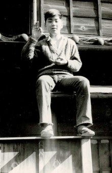 落語小僧だったころの信夫少年