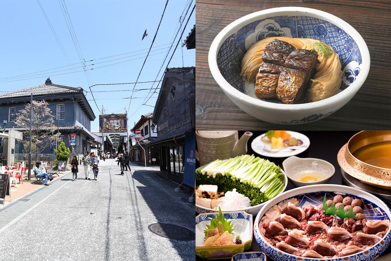 黒壁スクエア周辺