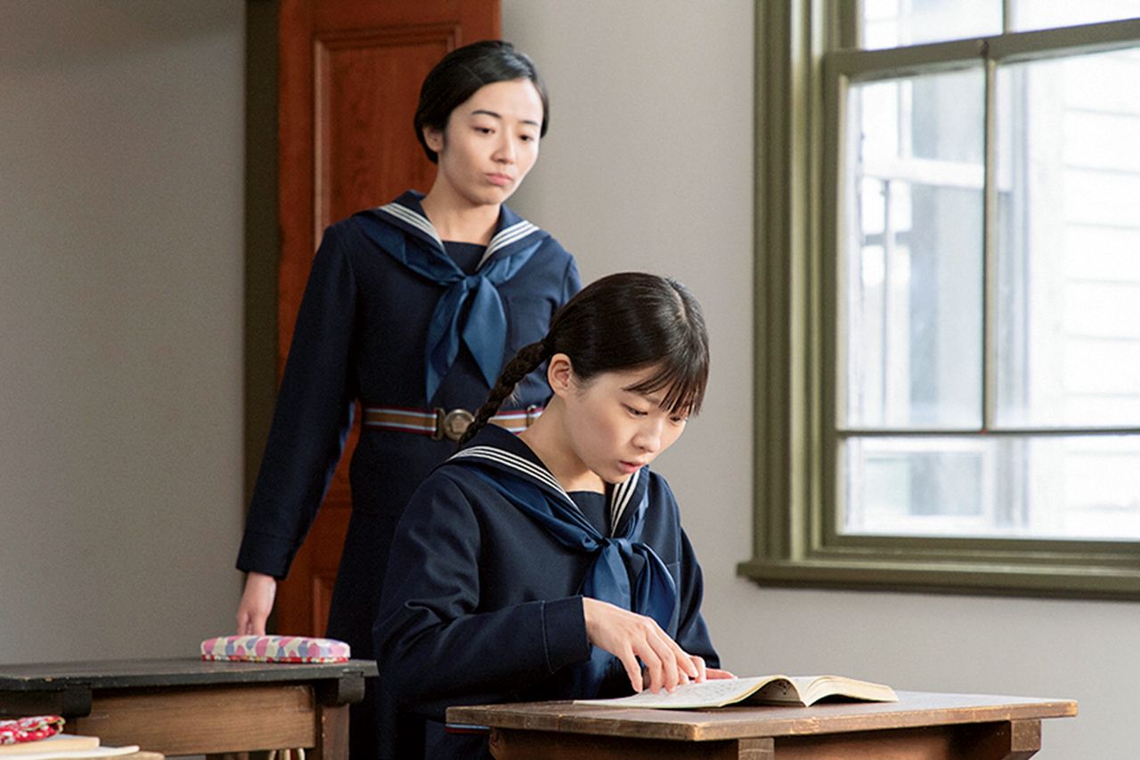 女学校時代。ふたりとも可愛い！