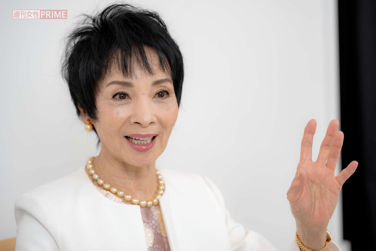 俳優・由美ブリージング指導者の由美かおる（73）撮影／伊藤和幸