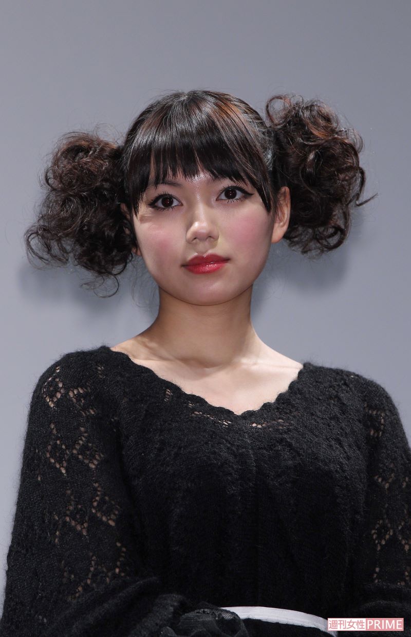 『脳男』舞台挨拶での二階堂ふみ（2013年）