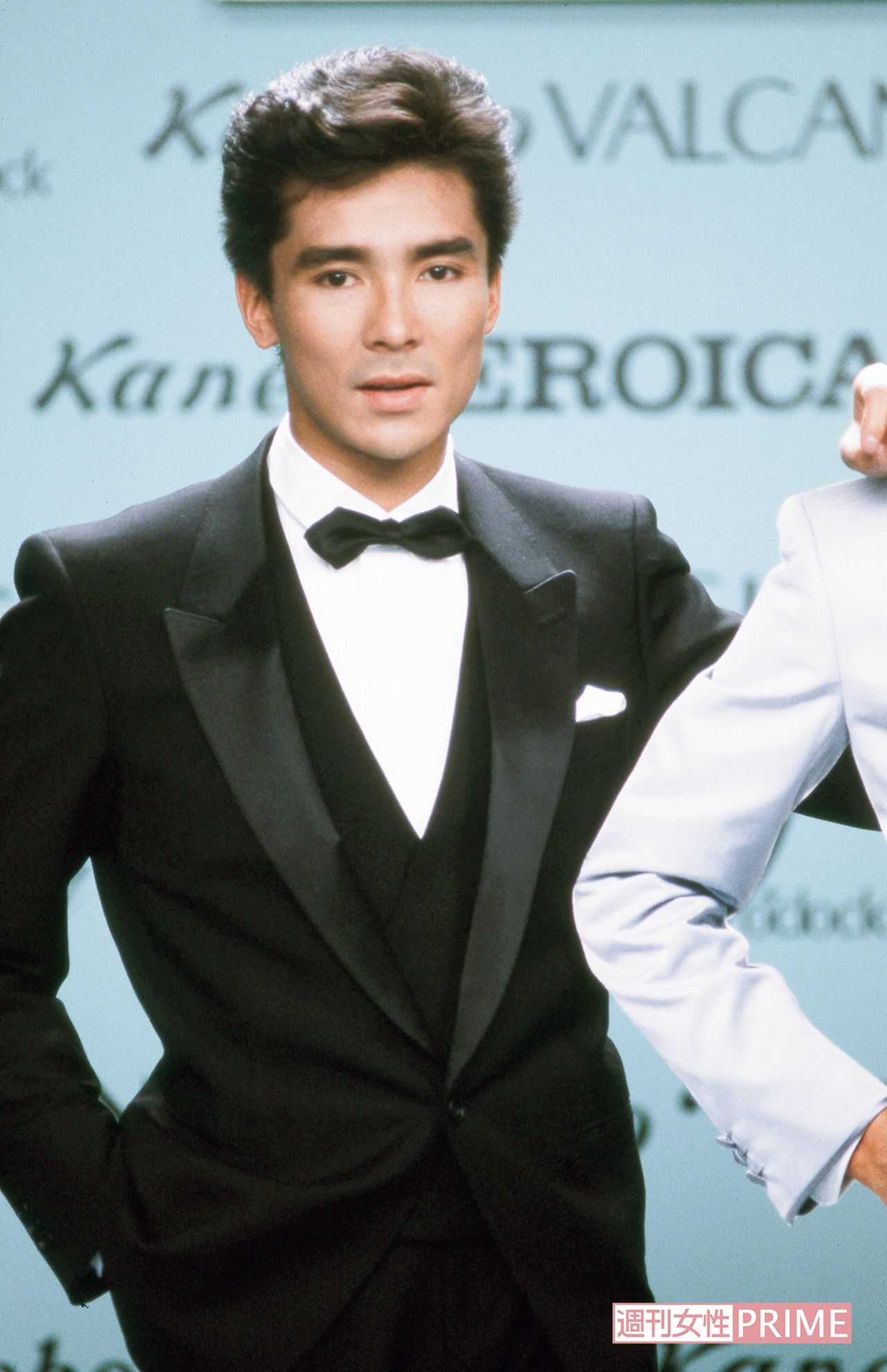 1984年、男性化粧品CMキャラクターに。この年『2億4千万の瞳』発売　撮影／週刊女性写真班