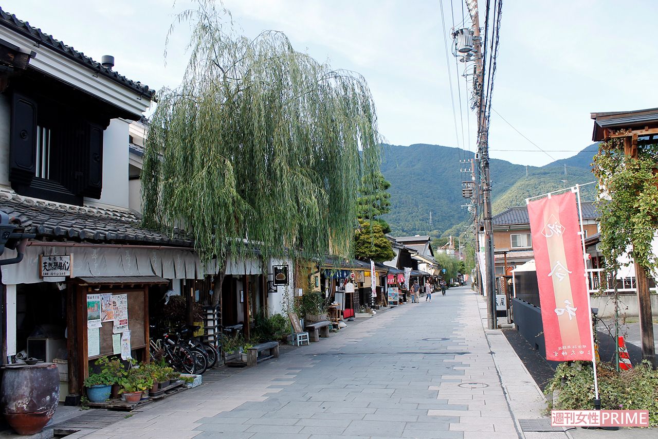 風情の残る柳町通り　