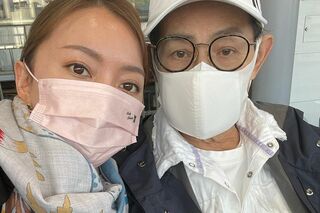 「散歩にはよく一緒に出かけます」という、加藤茶＆綾菜夫婦