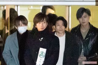 （左から）Kis-My-Ft2・北山宏光とA.B.C-Z・河合郁人、五関晃一、橋本良亮