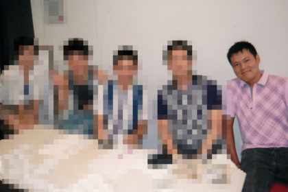 パートナーを偲ぶ集まりでのひとコマ