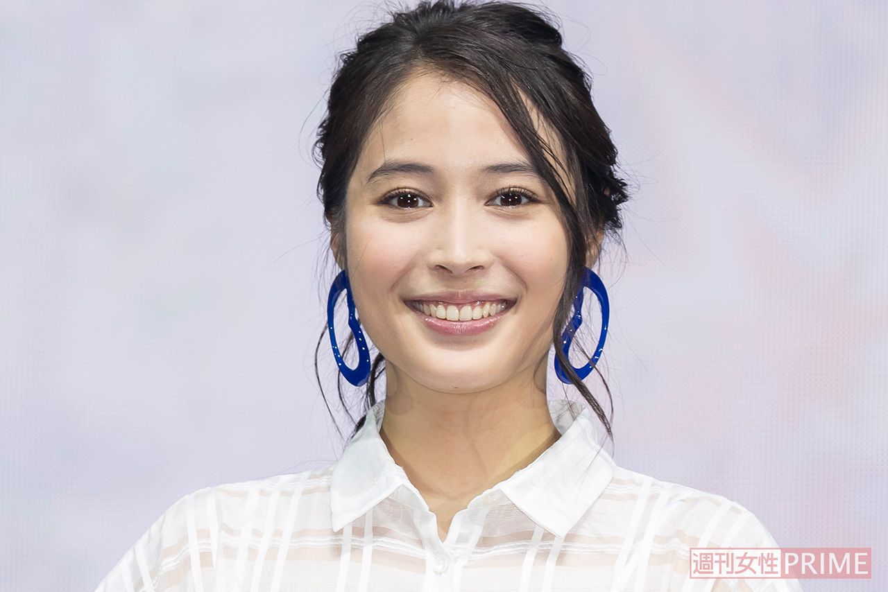 「モンスターストライク THE MOVIEソラノカナタ」製作発表での広瀬アリス（'18年6月）