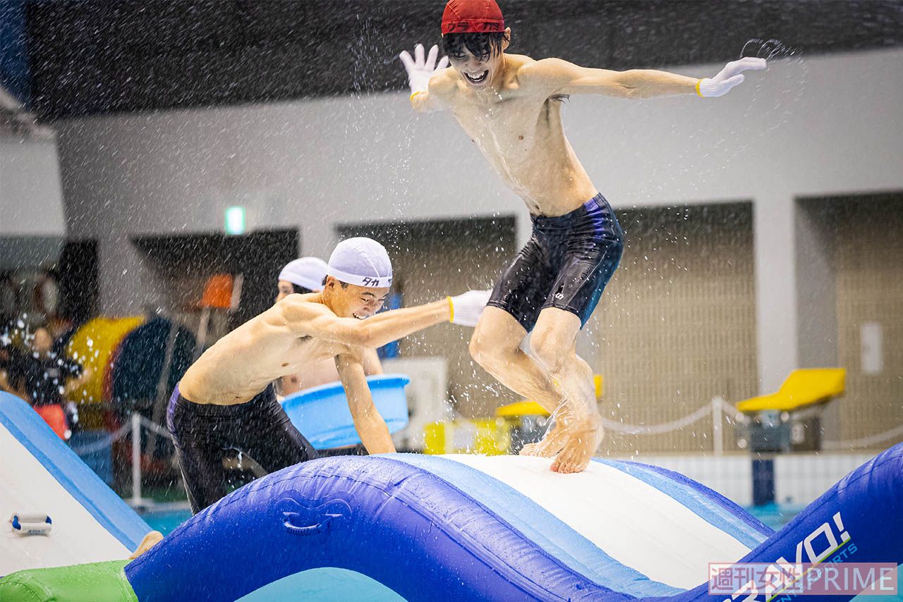 笑顔が弾ける祭nine.髙崎と浦上　撮影／廣瀬靖士