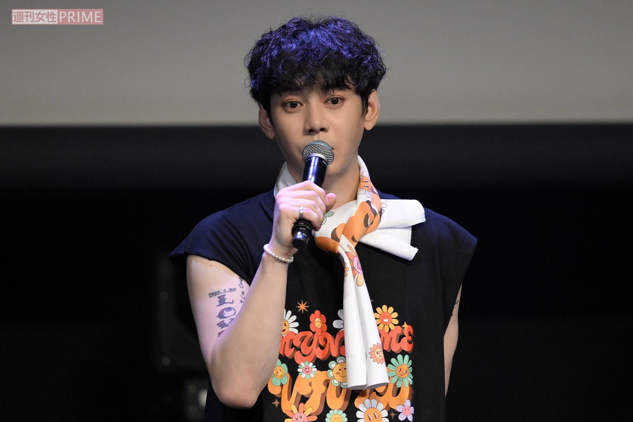 7月25日に行われたMYNAMEのライブのもよう。完璧なステージングに満員の会場が沸いた　撮影／渡邉智裕