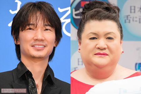 圧倒的ハイカロリーを納豆で覆い隠すマツコと綾野。ただしネットでは「中毒性の高い味」と評判だ