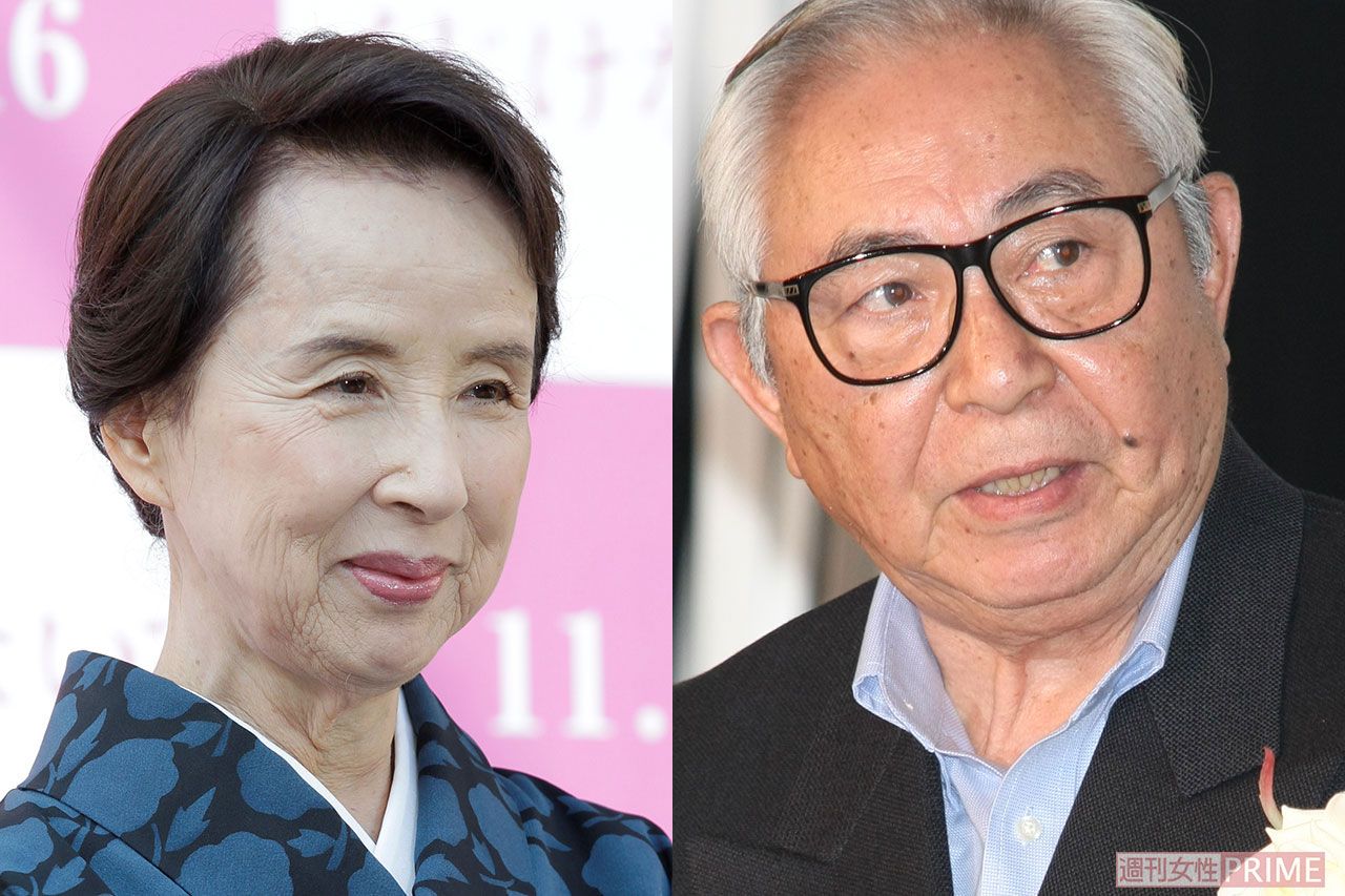 （左から）八千草薫と倉本聰