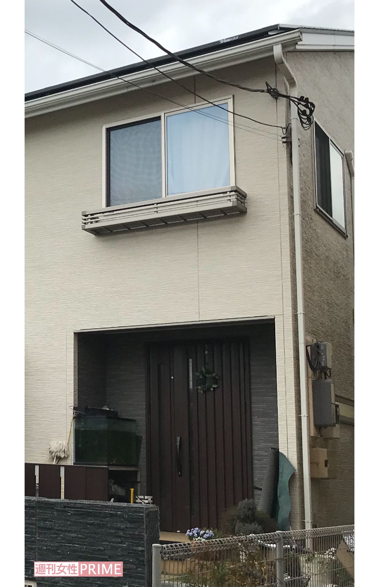 事件のあった自宅