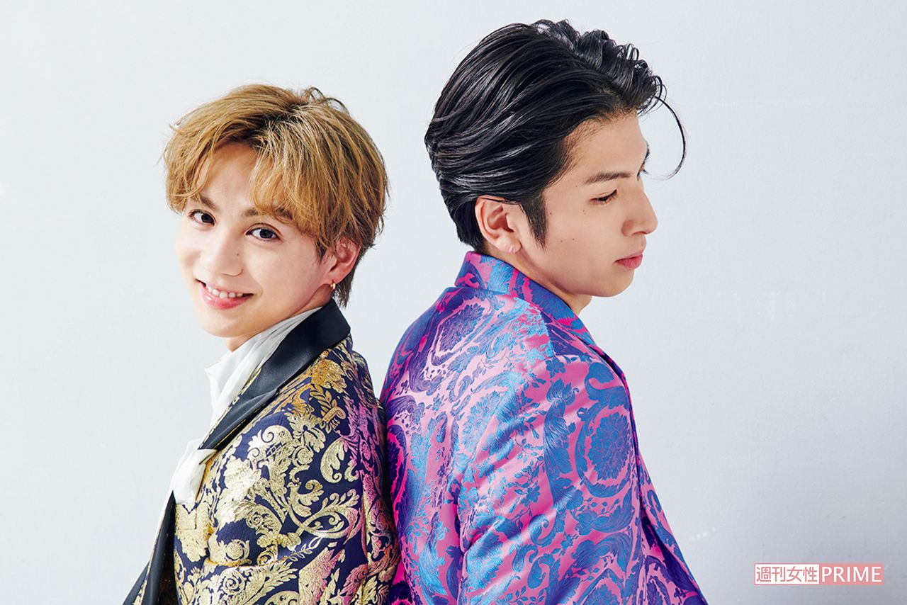 吉野北人と長谷川慎　撮影／山田智絵