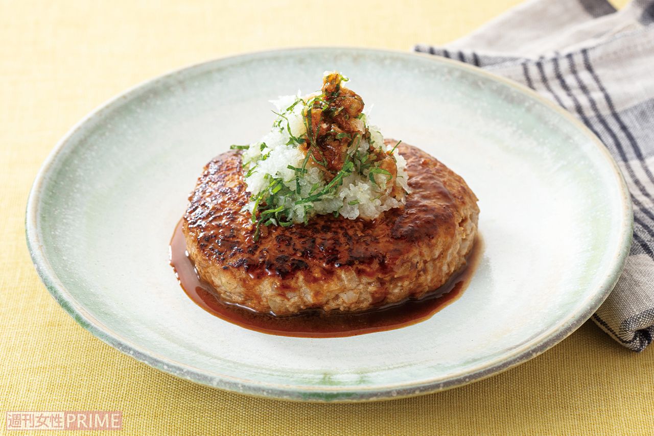 肉汁じゅわ～！和風おろしハンバーグ　撮影／三田村優