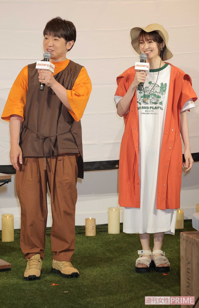 よゐこの濱口優と妻の南明奈