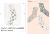 ネット上で指摘されているデザイン盗用疑惑の靴下