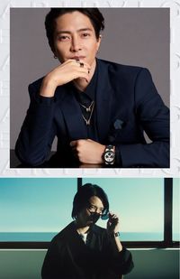 ブルガリのアンバサダー（上）やJINS&SUNのウェブCM（下）など、続々と新しい仕事が決まっている