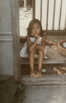 市川房枝新聞を作っていた小学4年生のころの北原さん