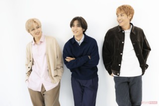 THE RAMPAGE・左から吉野北人（26）、川村壱馬（26）、RIKU（29）撮影／矢島泰輔