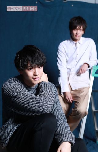 高野洸、財木琢磨(奥)　撮影／森田晃博