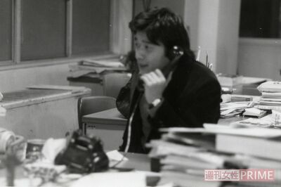 サラリーマン時代の椎名さん。創刊した専門誌は今なお現存するという