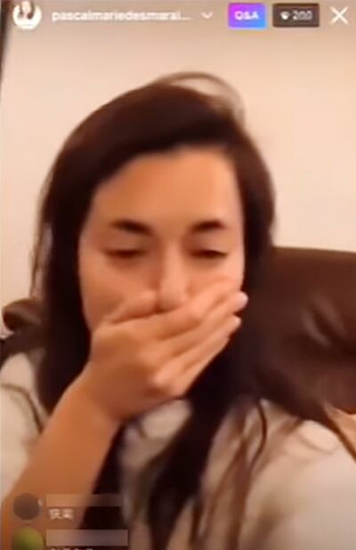 インスタグラムで島田紳助の“枕営業”問題についてライブ配信をしたマリエ