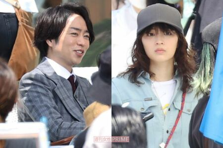 『ネメシス』撮影に臨む櫻井翔、広瀬すず