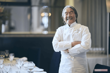 伝説の番組から四半世紀超―フレンチの鉄人、料理人・坂井宏行（撮影／廣瀬靖士）