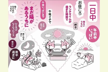 会話のズレを引き起こす言葉は驚くほど多い（イラスト：『じつは伝わっていない日本語大図鑑』より）