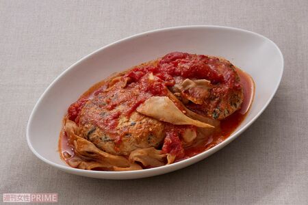 キャベツバーグのトマト煮込み　撮影／廣瀬靖士