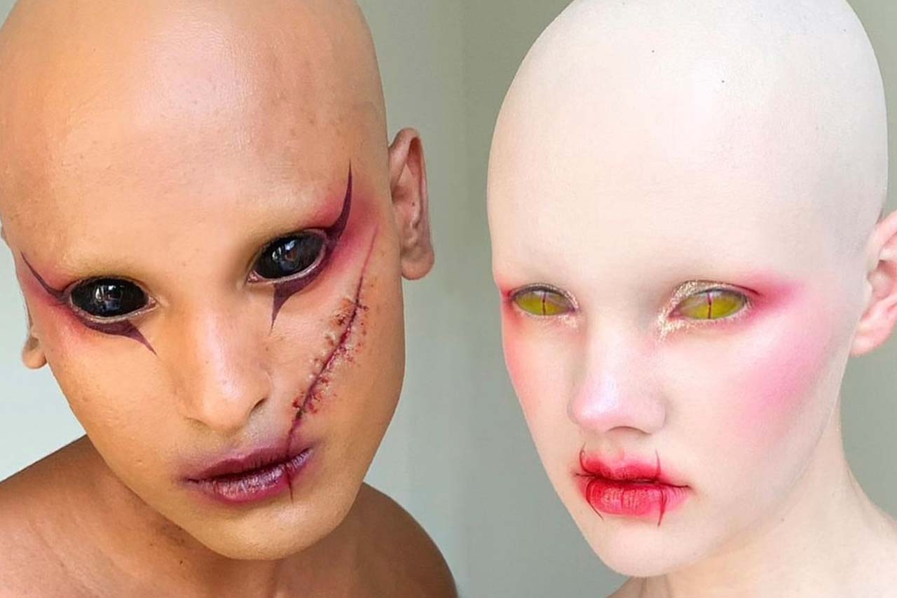 元祖・宇宙人ファッションの海外インフルエンサー（インスタグラムより）