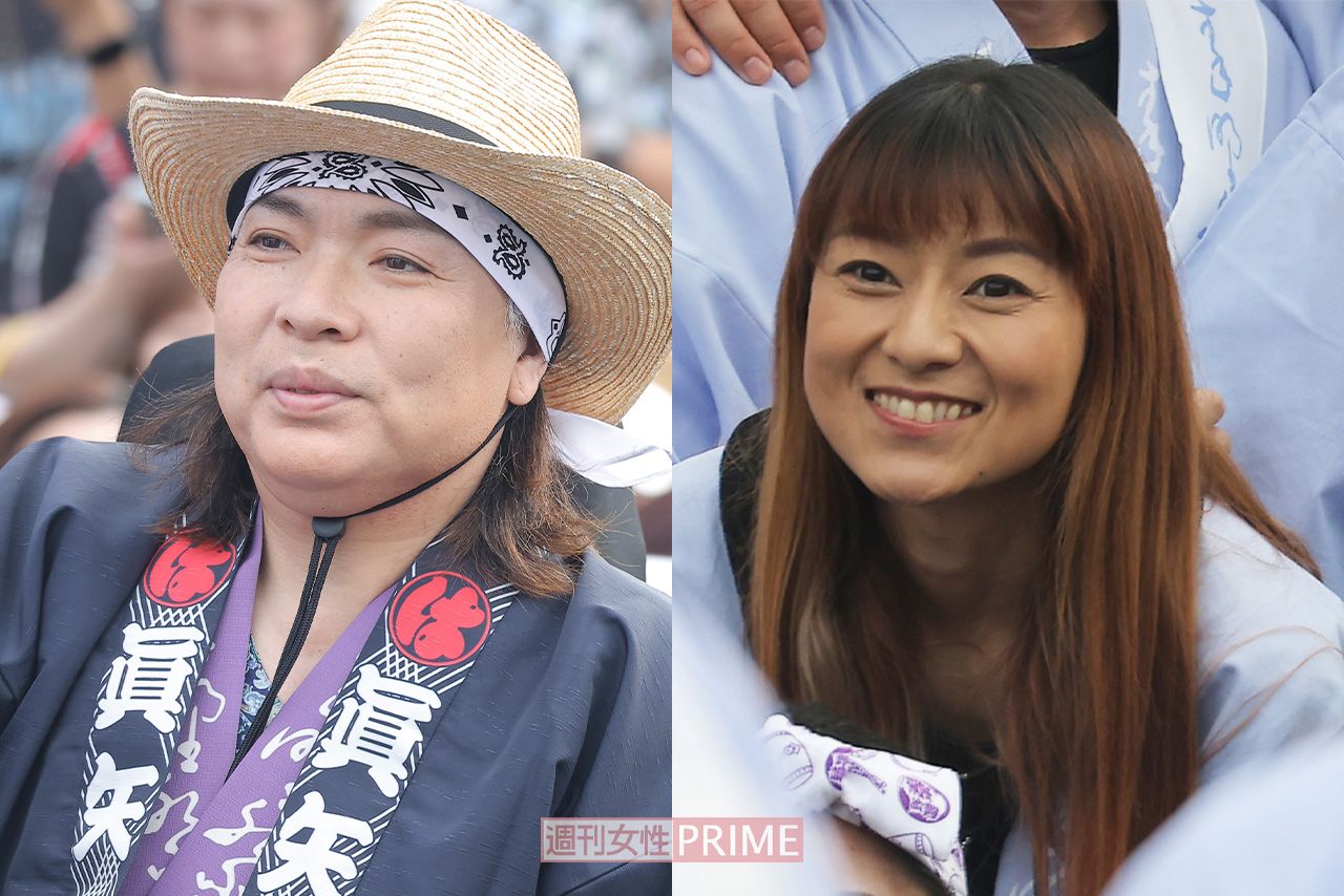 「LUNA SEA」メンバーの真矢さん、元「モーニング娘。」の妻・石黒彩