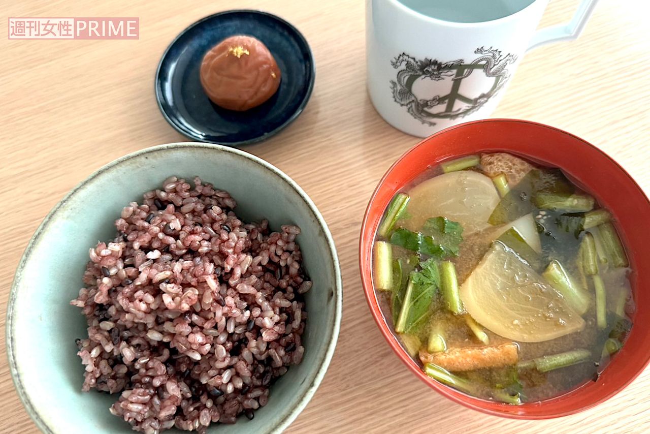 数種類のお米をブレンド。おみそにもこだわっています　撮影／加藤綾菜