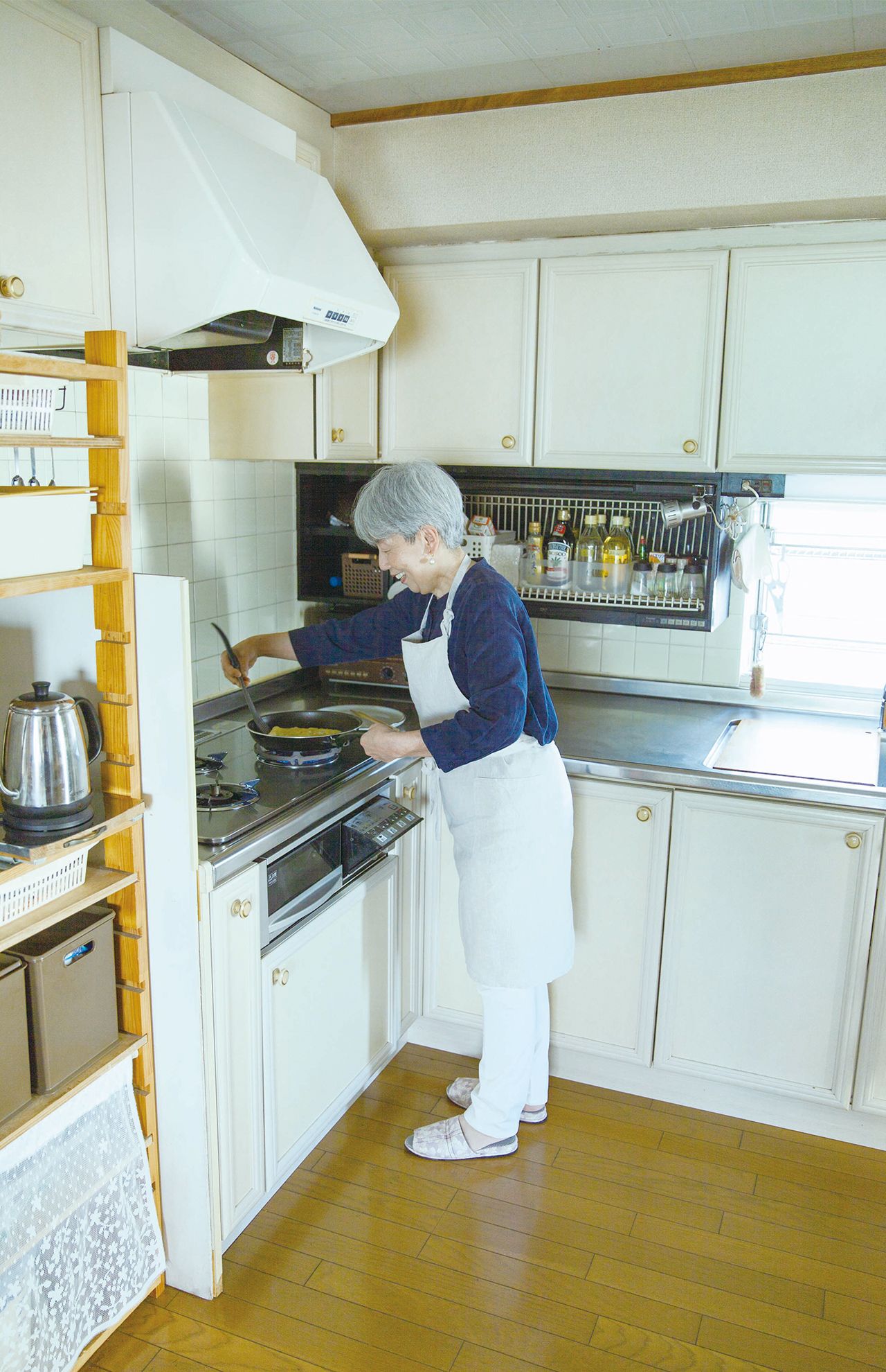 調理台はこまめにリセットして料理がご機嫌に楽しく作れるように　撮影／吉村規子