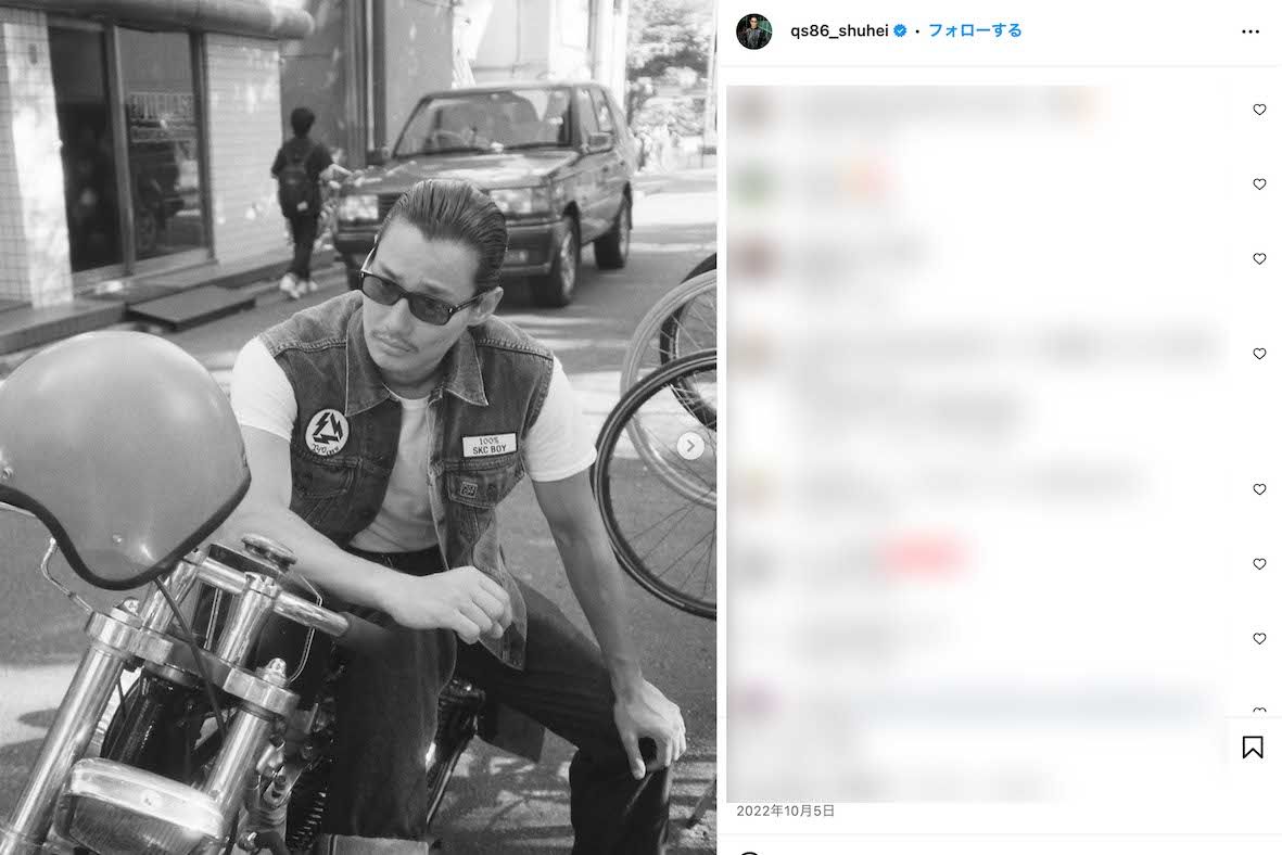 自身のインスタグラムで以前から“ロン毛ショット”を公開している野村周平