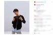 CMのオフショットを公開した渡辺翔太(本人インスタグラムより)