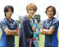 ［動画あり］仮面ライダーゴースト×FC東京 異業種ヒーロー交流会