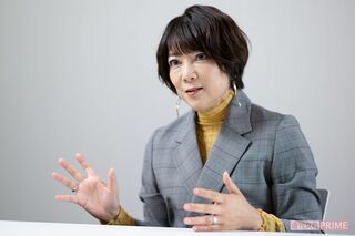 舌がんの術後、食道がんが見つかった堀。茫然自失になり夫に「がんになった人の気持ちはあなたにはわからない」と泣き叫んだとき、「君にはがん患者の家族の気持ちはわからないだろう」と言われ、われに返ったという（撮影／高梨俊浩）