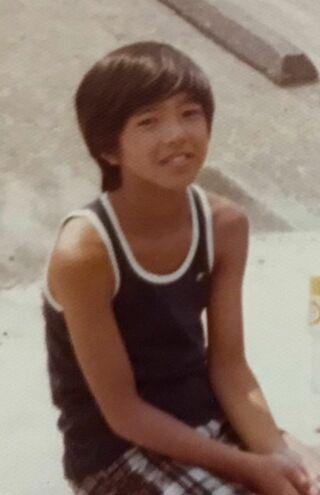 小学生時代の風間トオルさん。華奢だったが、常に明るい人気者だった