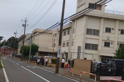 被害者の児童らが通う八街市立朝陽小学校