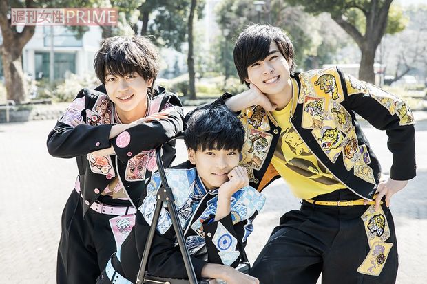 （左から）神田陸人、高崎寿希也、野々田奏　撮影／廣瀬靖士