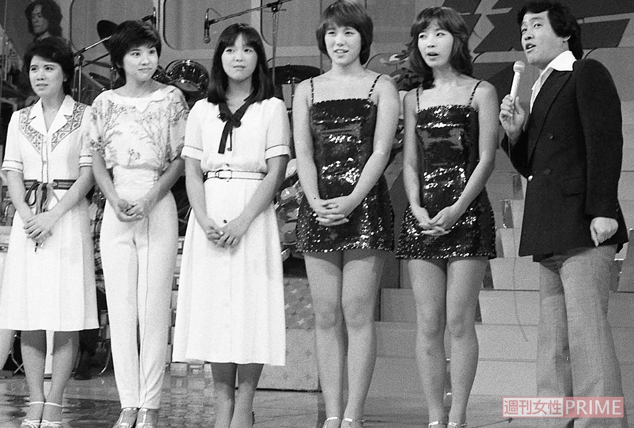 桜田淳子や森昌子らと共演する岩崎宏美