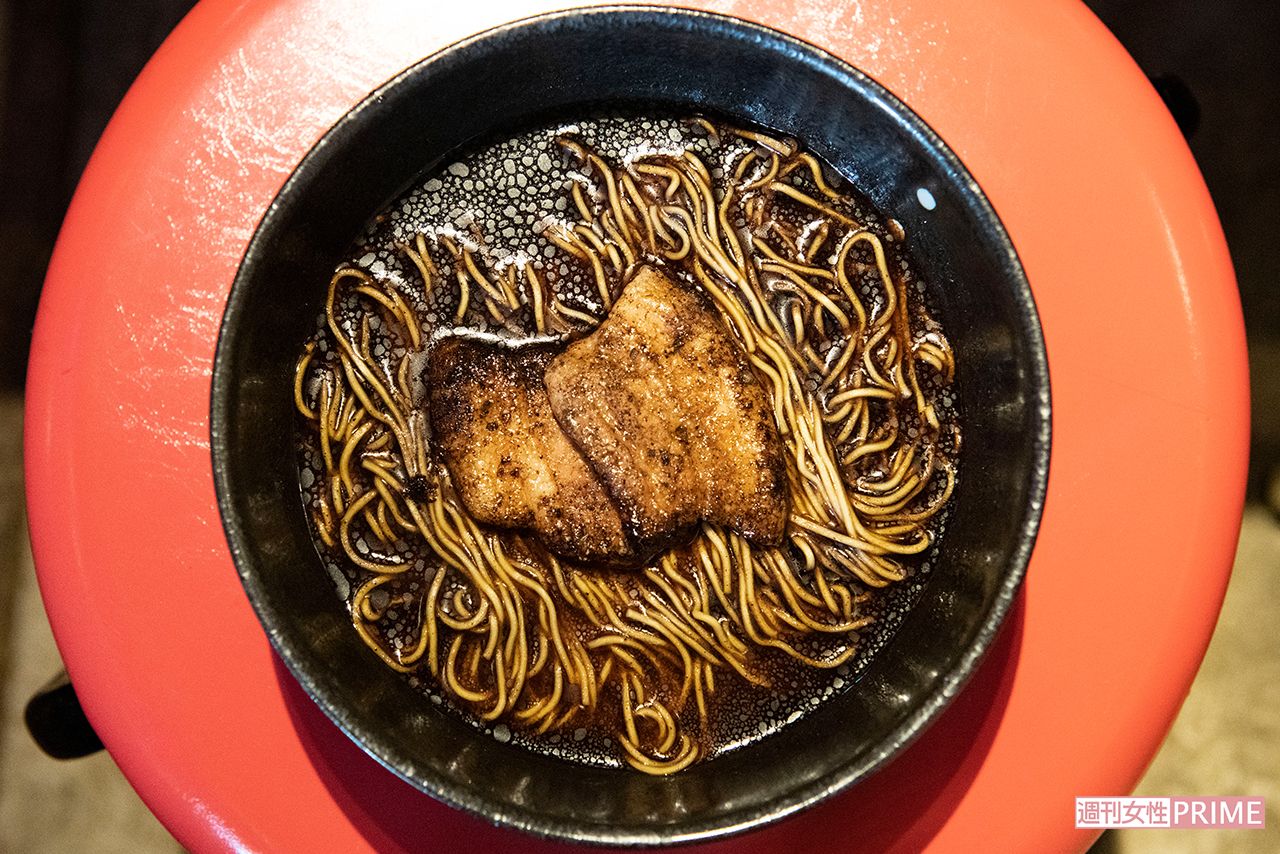 ラーメン246亭のコーヒーラーメン