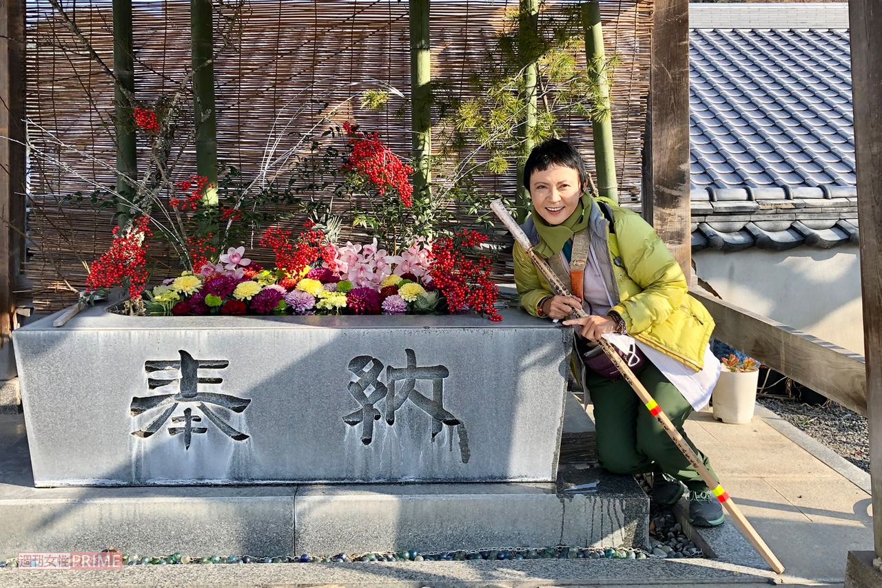 毎月、四国遍路を行っている　写真提供／家田荘子さん
