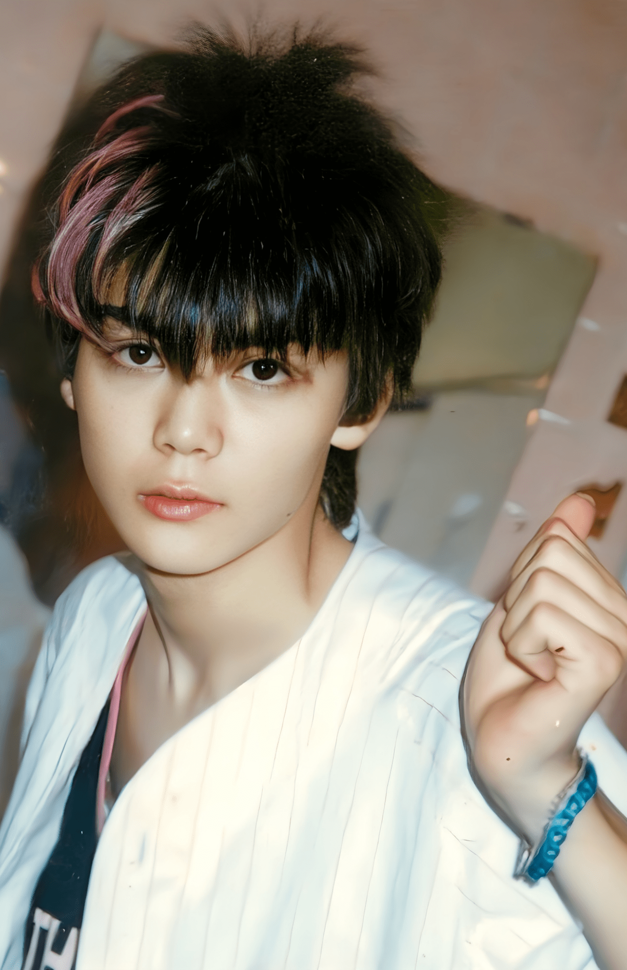 高校1年生のころ。アイドル並みのルックス!